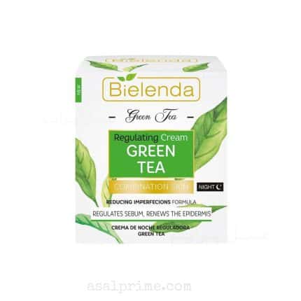 بیلندا کرم شب بازسازی کننده چای سبز شب – Bielenda Regulating Cream Green Tea Night