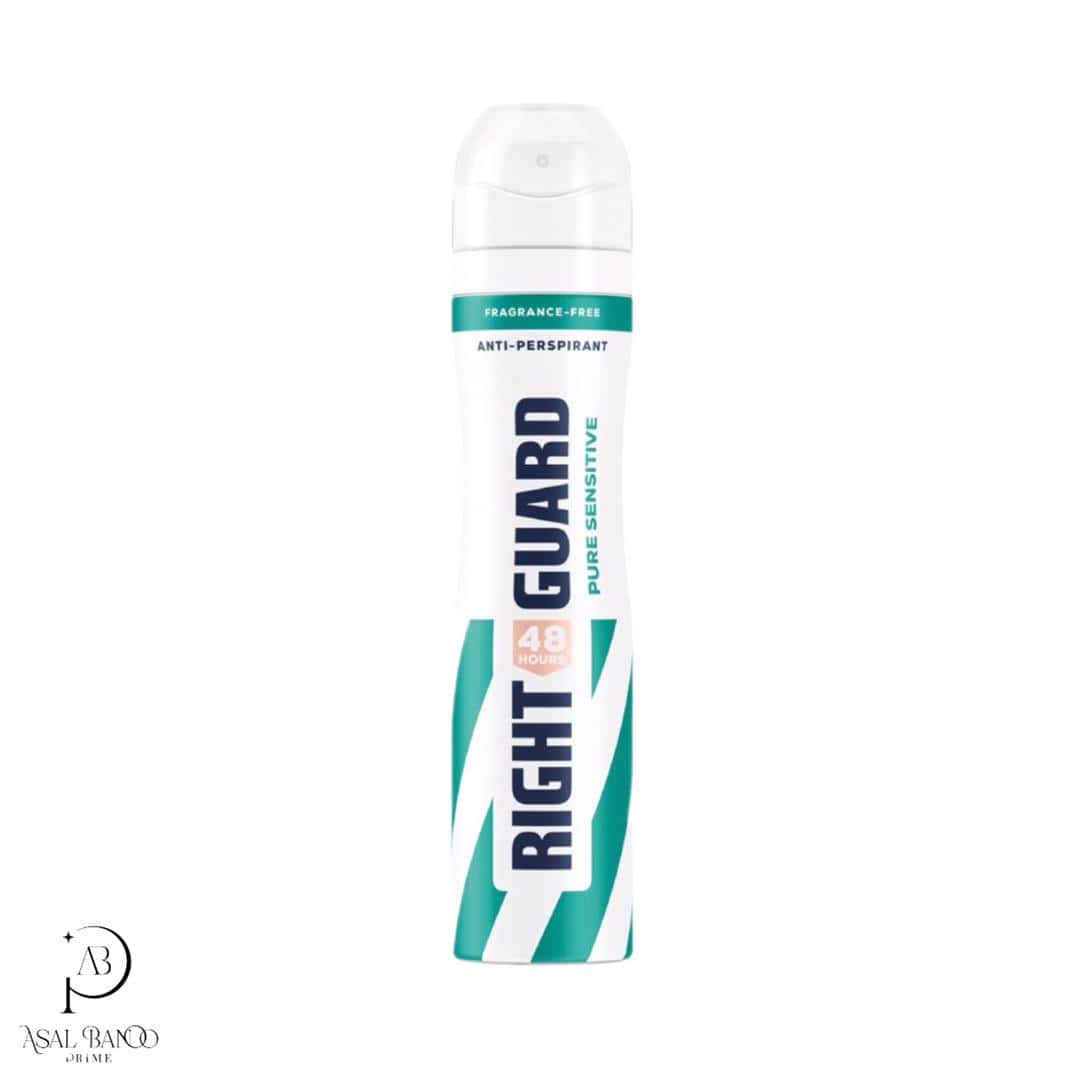 WhatsApp Image 2025-06-16 at 1.36.49 PM رایت گارد اسپری ضدتعریق زنانه پوست های حساس- Right Guard Pure Sensitive Spray - تصویر 1