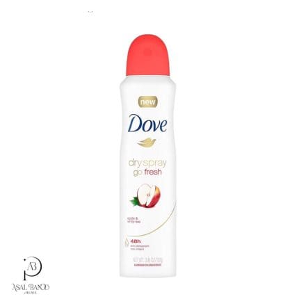 داو اسپری ضدتعریق  زنانه سیب و چای – Dove Dry Spray