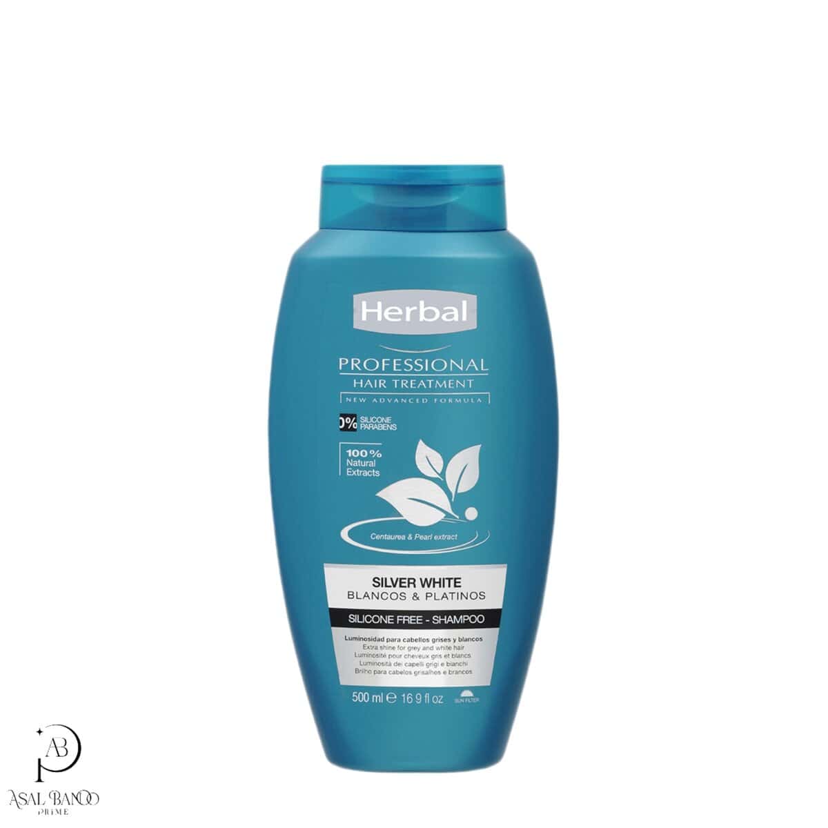 F92EDE82-E553-4003-A303-C8153A28B528 هربال شامپو ضد زردی مو – Herbal Professional Hair Treatment Silver White Shampoo - تصویر 1