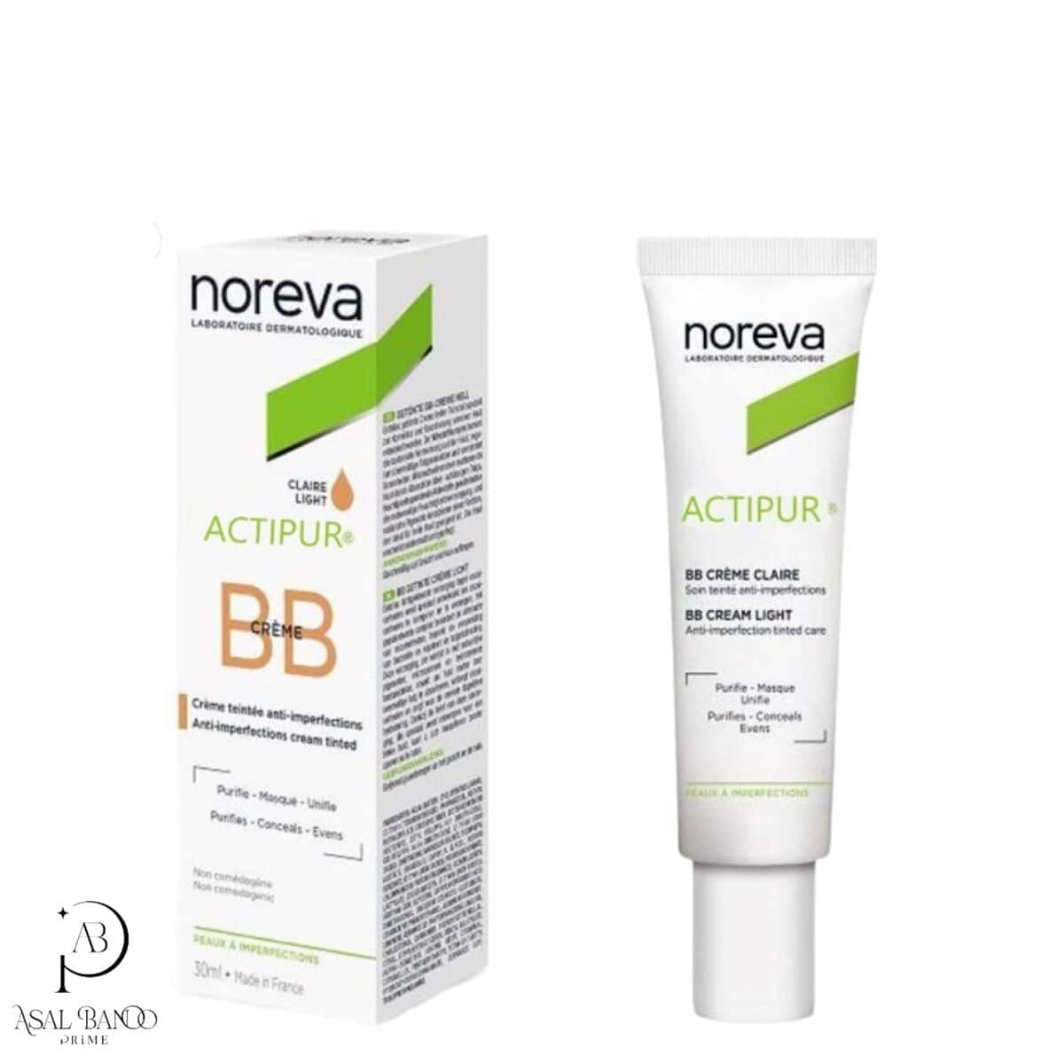 AF21DB4D-319B-4031-905C-3B519C4F065E نوروا بی بی کرم اکتی پور رنگ روشن– Noreva Actipur BB Cream Claire Light - تصویر 1