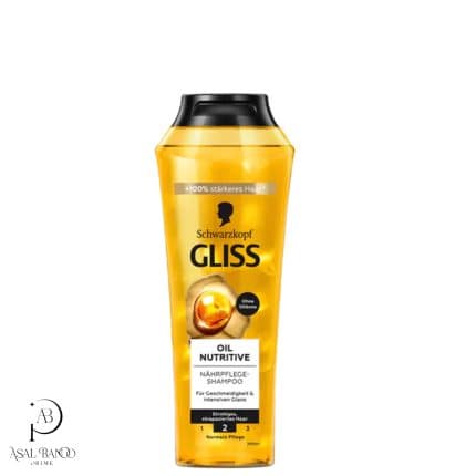 گلیس شامپو ترمیم کننده و مغذی  – Gliss Oil Nutritive Shampoo