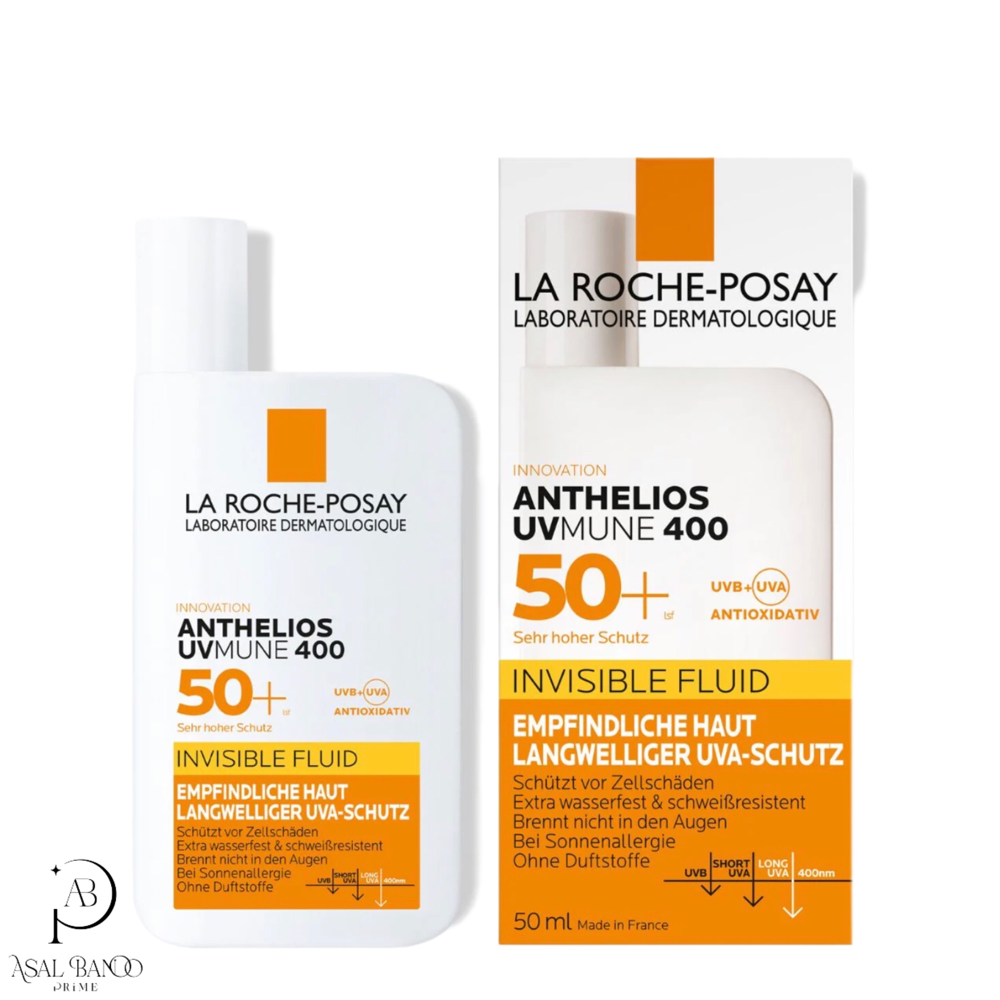 03B3FB8E-CF25-4D65-AF68-34E9C445BDB5 لاروش پوزی فلوئید ضدآفتاب– Laroche-Posay Invisible SunScreen Fluide - تصویر 1