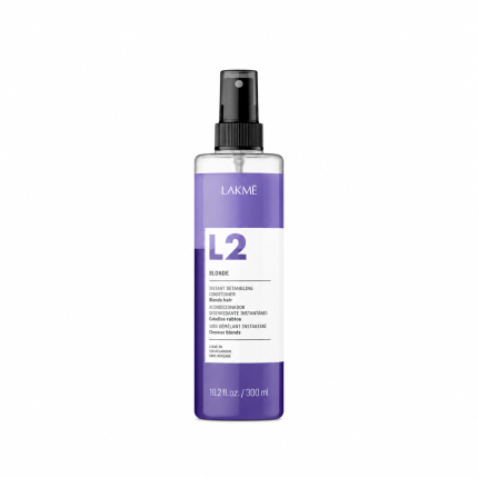 اسپری دوفاز L2 Blonde لاکمه مدل L2 Blonde ۳۰۰ میلی‌لیتر، نمای بسته‌بندی محصول