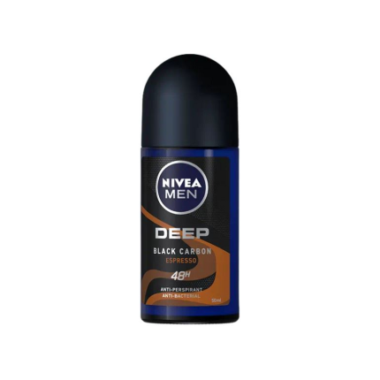نیوآ رول دئودرانت مدل Deep Espresso مردانه ۵۰ میلی‌لیتر، نمای اصلی محصول