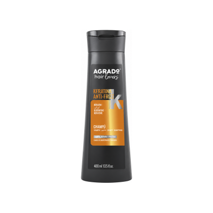 اگرادو شامپو مو Keratin Anti-Frizz ۴۰۰ میلی‌لیتر، نمای اصلی محصول