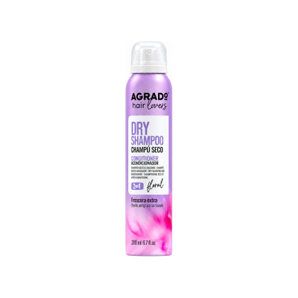 اگرادو شامپو خشک و نرم‌کننده Dry Shampoo 2 in 1 Floral ۲۰۰ میلی‌لیتر، نمای اصلی محصول