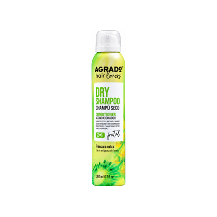 اگرادو شامپو خشک و نرم‌کننده Dry Shampoo 2 in 1 Fruity ۲۰۰ میلی‌لیتر، نمای اصلی محصول
