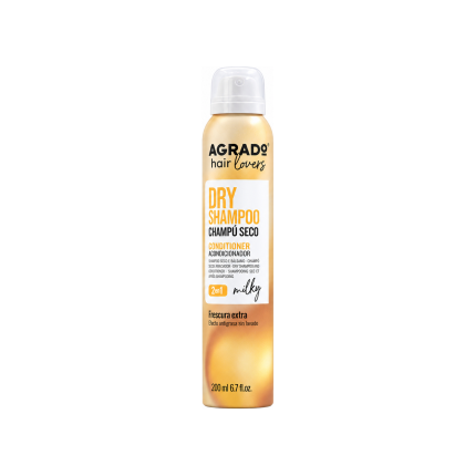 اگرادو شامپو خشک و نرم‌کننده Dry Shampoo 2 in 1 Milky ۲۰۰ میلی‌لیتر، نمای اصلی محصول