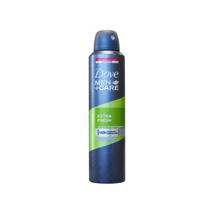 داو اسپری ضدتعریق مردانه Men+Care Extra Fresh ۲۵۰ میلی‌لیتر، نمای اصلی محصول