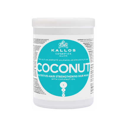 کالوس ماسک مو KJMN Coconut ۱۰۰۰ میلی‌لیتر، نمای اصلی محصول