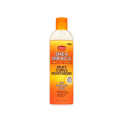 افریکن پراید شیر مو Shea Miracle Curl Activator Moisturizing Milk ۳۵۵ میلی‌لیتر، نمای اصلی محصول