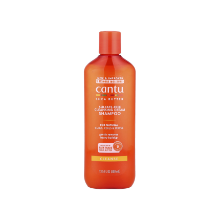 کنتو شامپو مو Shea Butter Sulfate-Free Cleansing Cream Shampoo ۴۰۰ میلی‌لیتر، نمای اصلی محصول