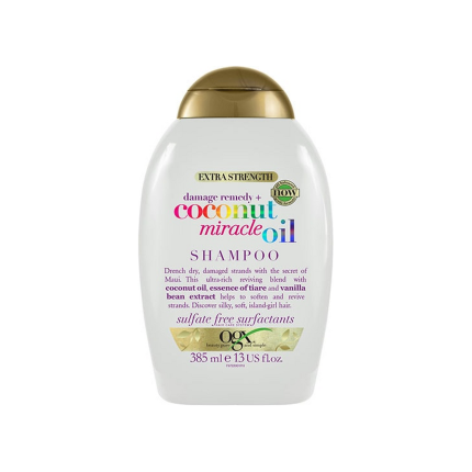 اوجیکس شامپو مو Damage Remedy Coconut Miracle Oil ۳۸۵ میلی‌لیتر، نمای اصلی محصول