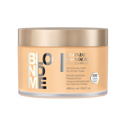 شوارتسکف ماسک مو BLONDME Blonde Wonders Golden Mask ۴۵۰ میلی‌لیتر، نمای اصلی محصول