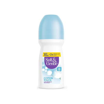 سافت اند جنتل رول ضدتعریق Cotton Touch ۱۰۰ میلی‌لیتر، نمای اصلی محصول