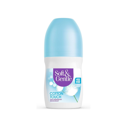 سافت اند جنتل رول ضدتعریق Cotton Touch ۵۰ میلی‌لیتر، نمای اصلی محصول