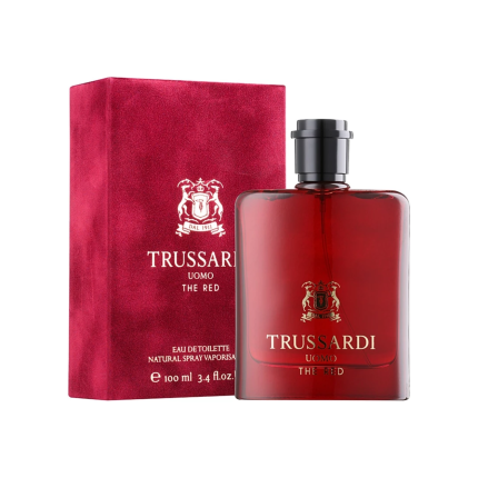 تروساردی ادو تویلت مردانه مدل Uomo The Red ۱۰۰ میلی‌لیتر، نمای محصول